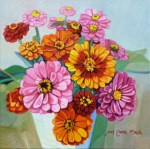 Oil on Canvas 16" x 16"