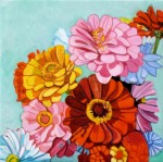 Oil on canvas 16" x 16"