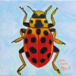 Oil on canvas 8" x 8"