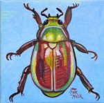 Oil on canvas 8" x 8"