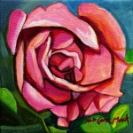 Oil On Canvas 8" x 8"