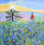 oil on canvas 16" x 16"